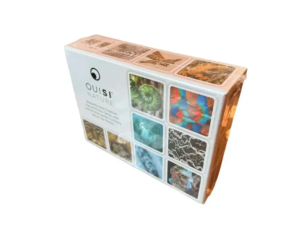 OuiSi Nature Visual Connection Photo Cards and Activity Game